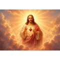   golden jesus wall art sacred home decor