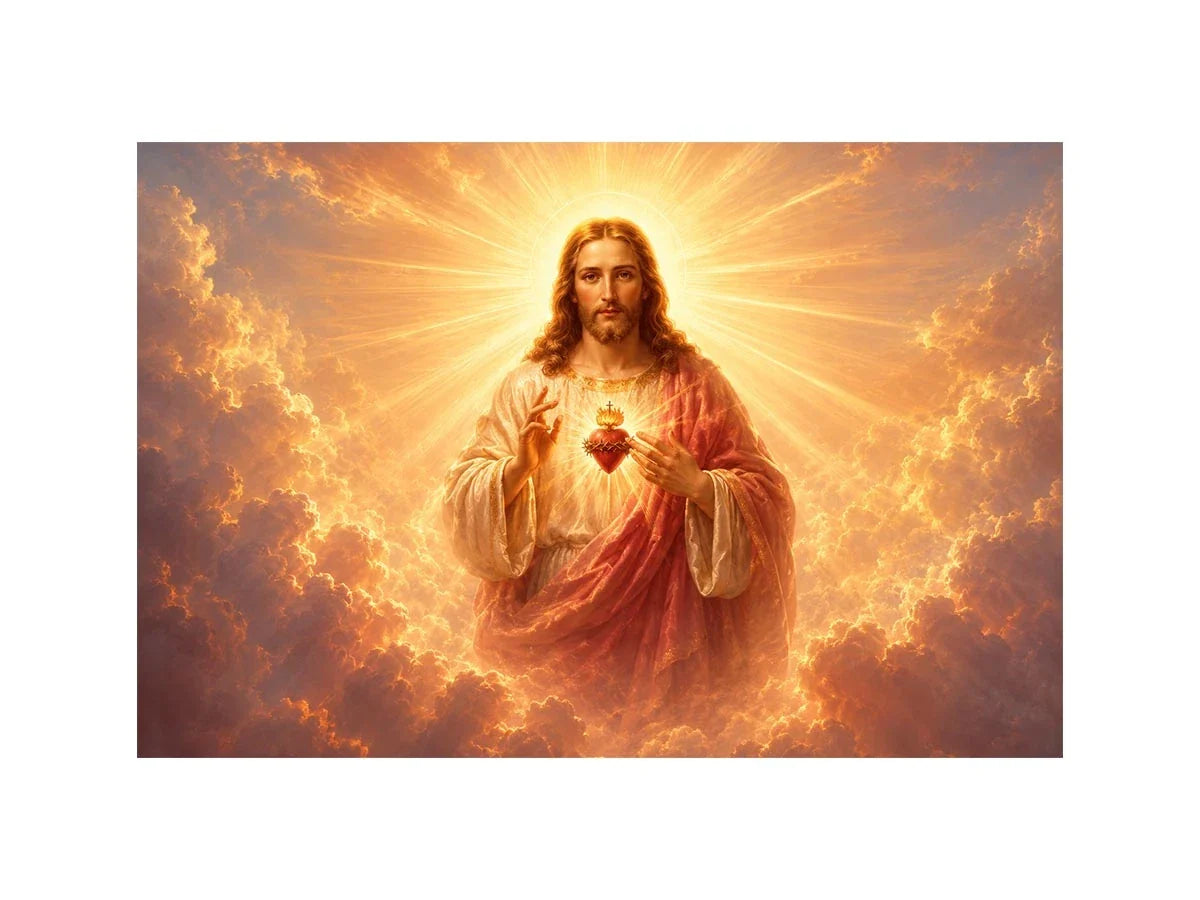   golden jesus wall art sacred home decor