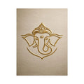   gold ganesha neutral artwork