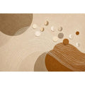   neutral geometric abstract canvas wall art