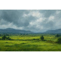   green valley landscape canvas print
