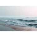 minimal ocean wave canvas bedroom decor