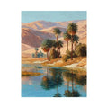 oasis palm landscape canvas