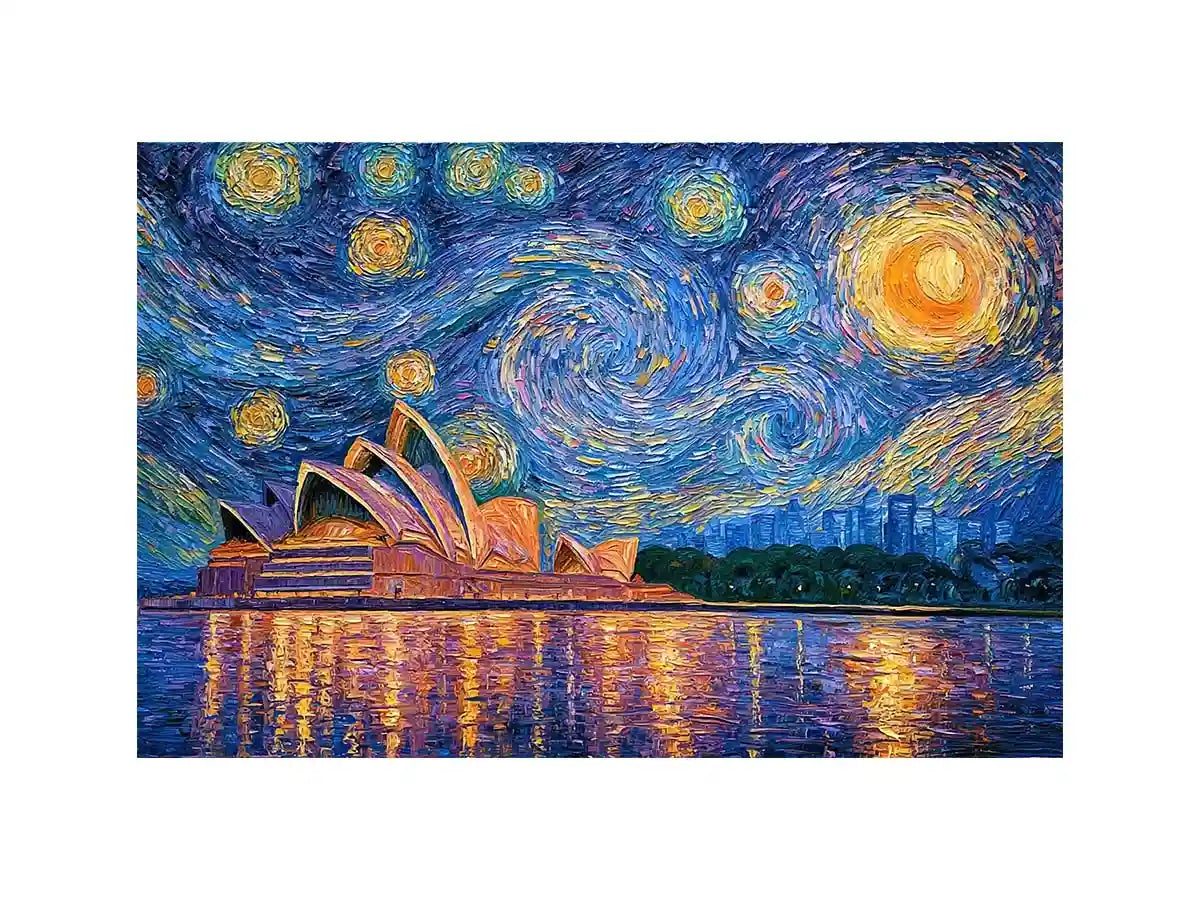 sydney opera house canvas art