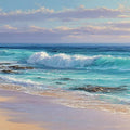 Tidal Rockscape Panoramic Canvas Print