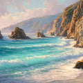 Silent Tide Panoramic Canvas Print