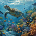 Reef Guardian Panoramic Canvas Print