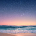 Celestial Tide Panoramic Canvas Print
