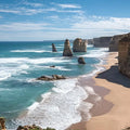 Twelve Apostles Great Ocean Road Victoria Panoramic Canvas Print
