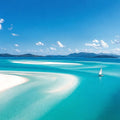 Sailing Lagoon Panoramic Canvas Print
