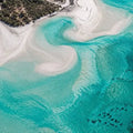 Crystal Lagoon Panoramic Canvas Print