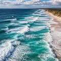 Storm Coast Panoramic Canvas Print