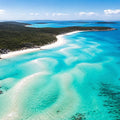 Island Shallows Panoramic Canvas Print
