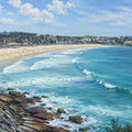 Bondi Blue Panoramic Canvas Print