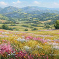 Meadow Horizon Panoramic Canvas Print