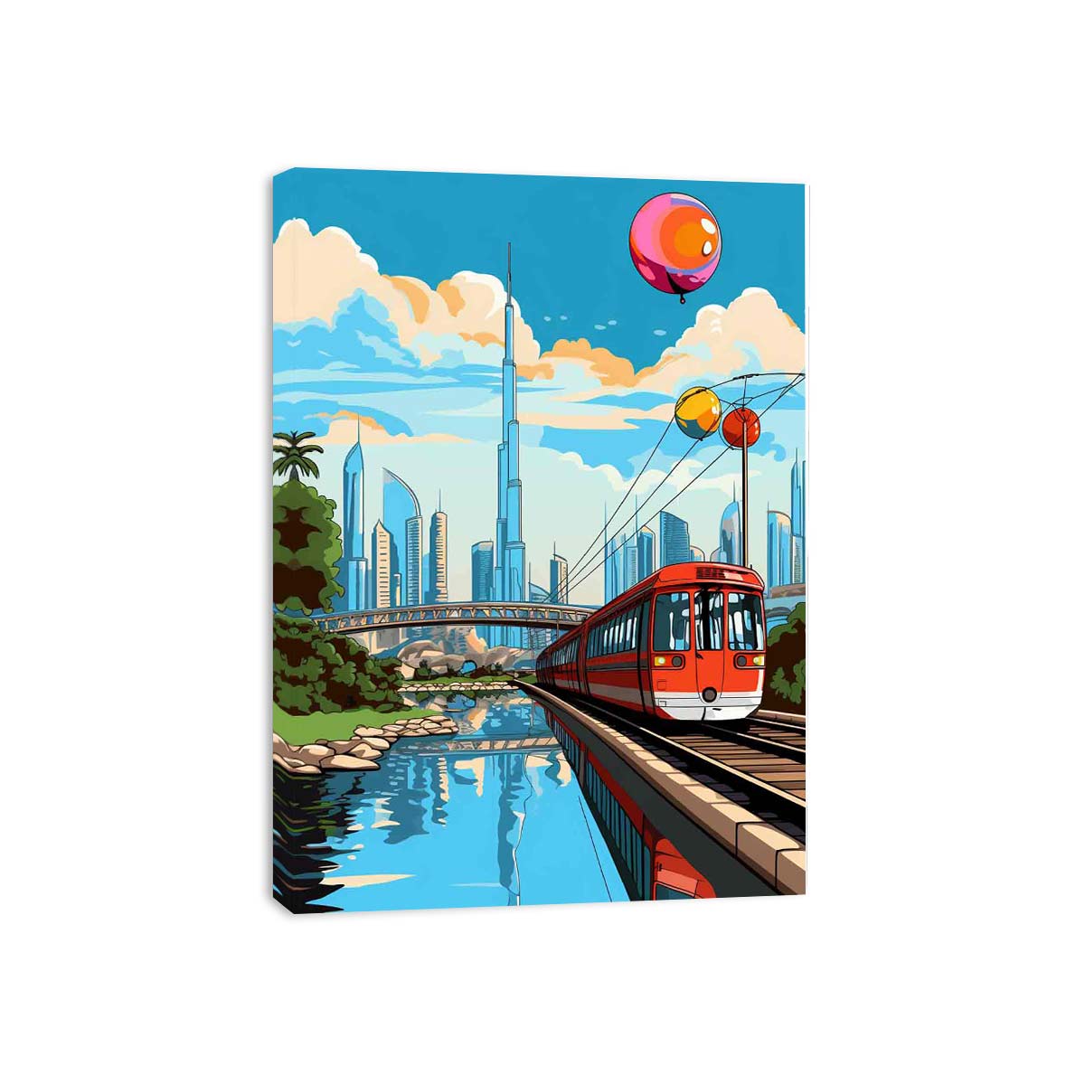 Streched canvas