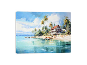 tropical-beach-house-canvas-art-sunm289