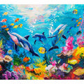 Ocean Lovers Dolphin Pair