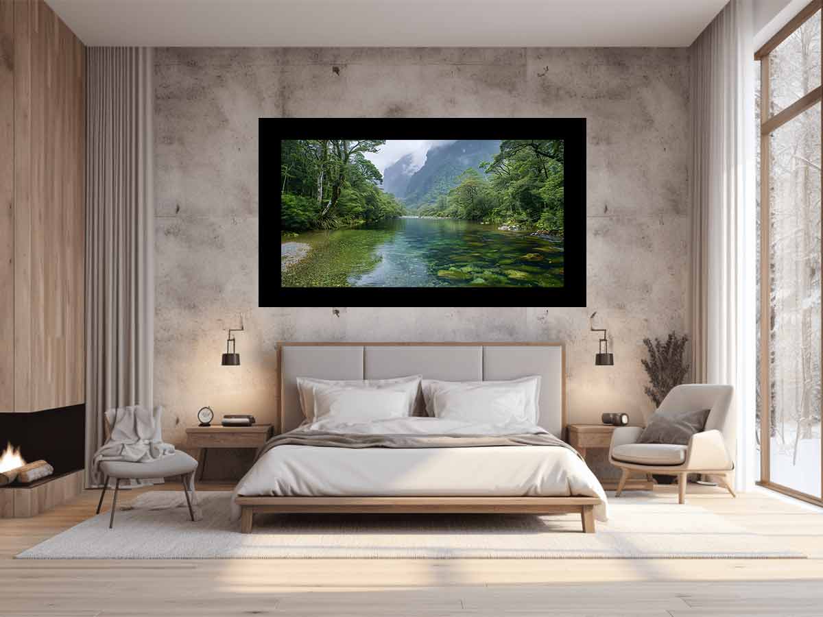 Milford Sound Alpine Fjord Landscape