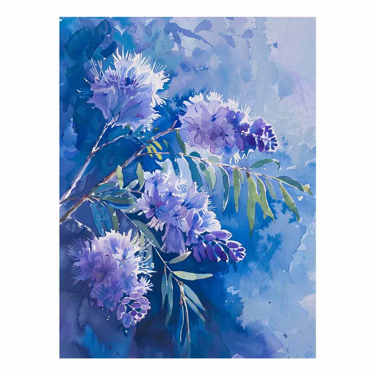 blue-native-floral-watercolor-canvas-sunm456