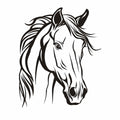 Majestic Running Horse Portrait