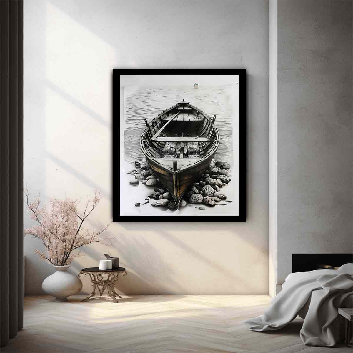 Tranquil Boat Ride Vista – Serene Nautical Pathway