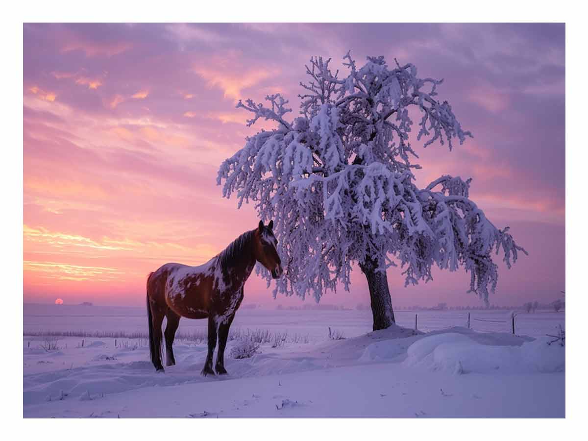 Winter Horse Valley