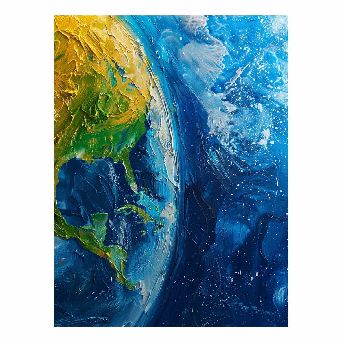 Blue Earth Cosmic Perspective