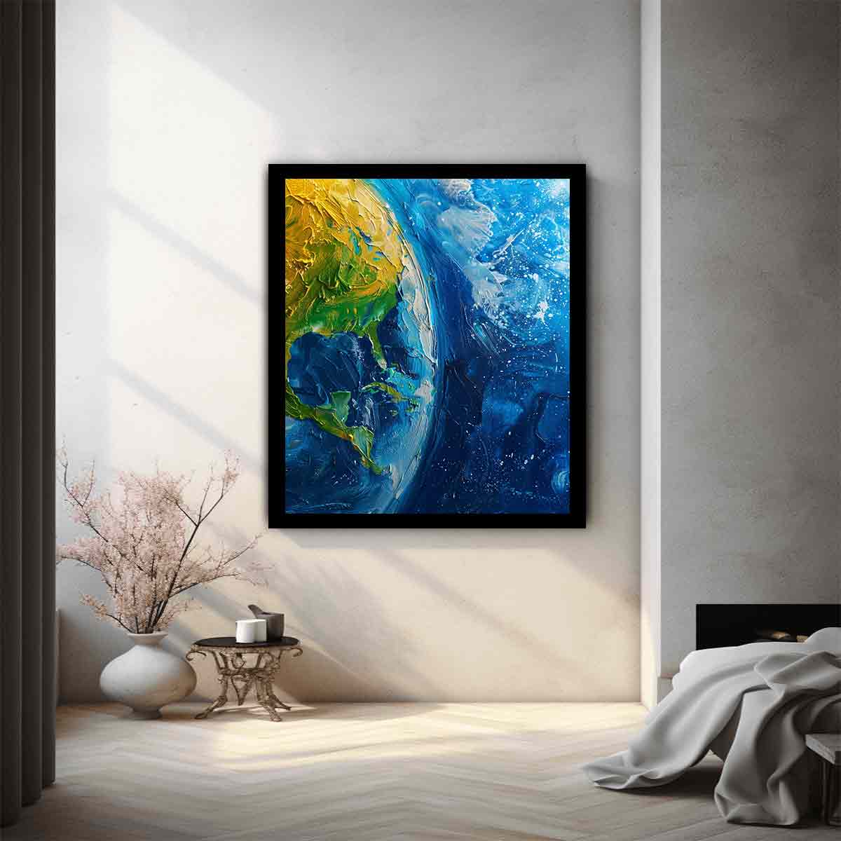 Blue Earth Cosmic Perspective