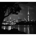 Auckland Skyline Panorama – Harbour City Night View