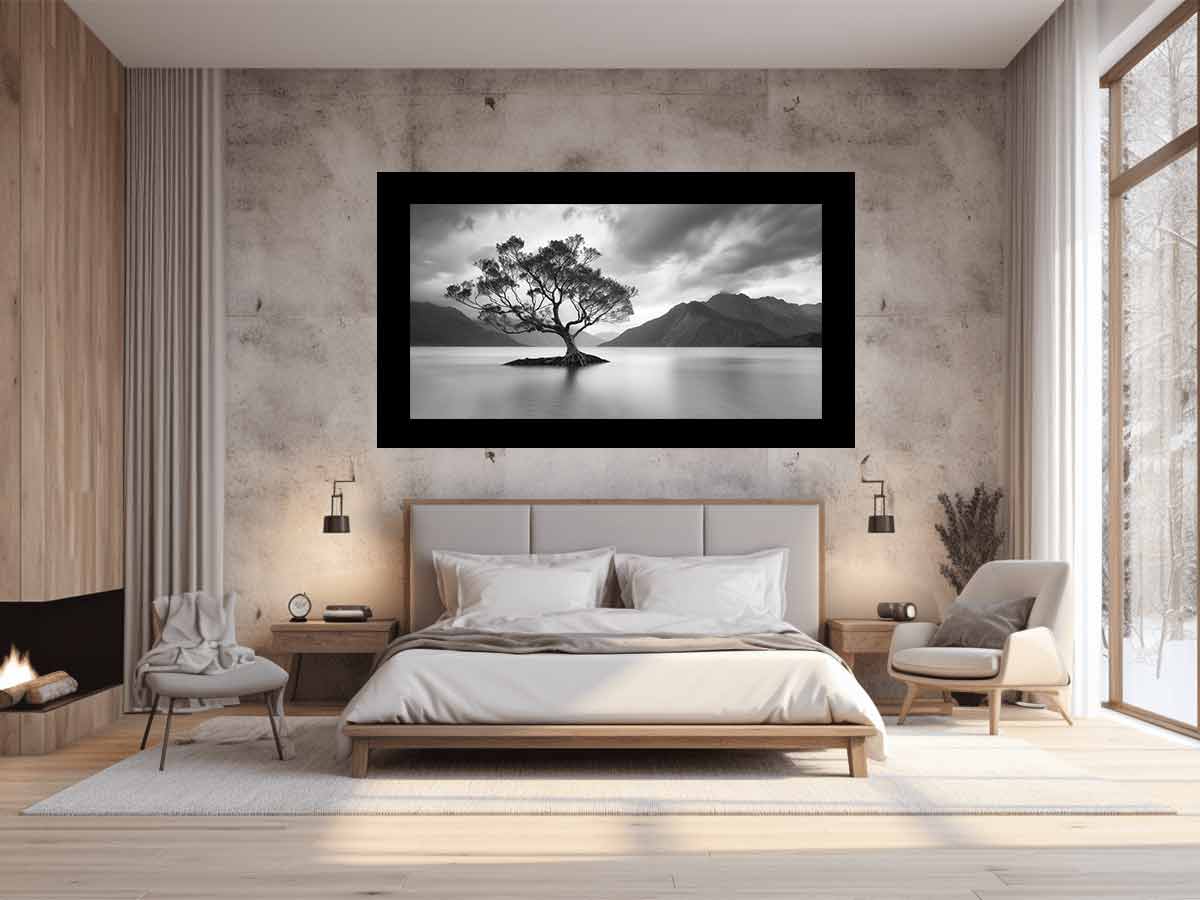 In the Lake Reflection – Serene Water Surface View