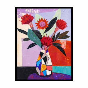 native-flower-mosaic-vase-contemporary-canvas-sunm603.png