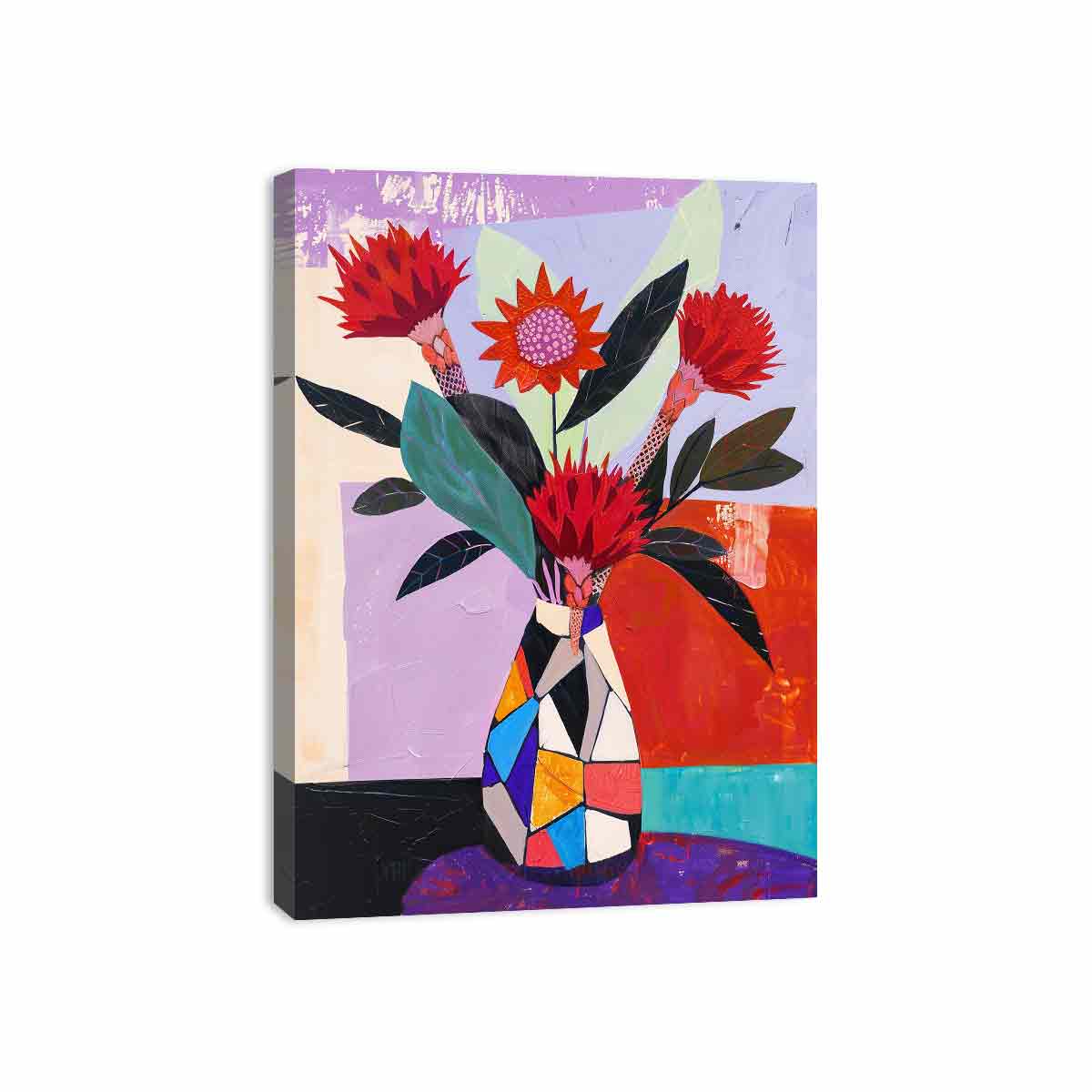 native-flower-mosaic-vase-contemporary-canvas-sunm603.png