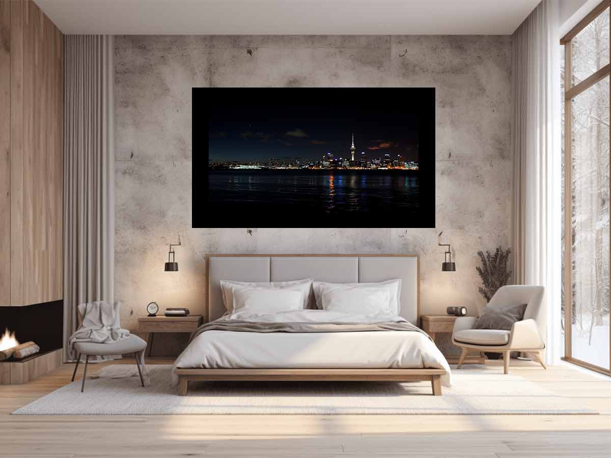 Auckland Urban Panorama – Scenic City Horizon Expression