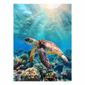 Sea Turtle Ocean Glide
