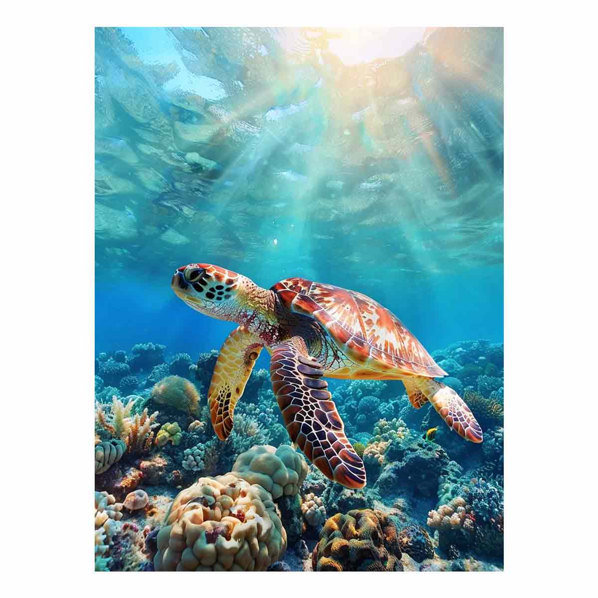 Sea Turtle Ocean Glide