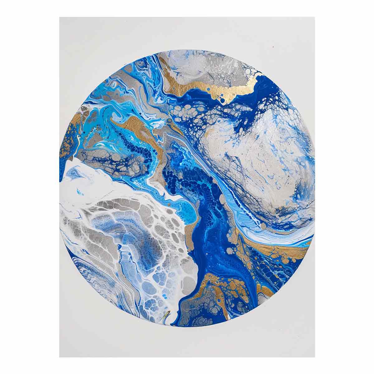 blue gold abstract marble-canvas-print-sunm633