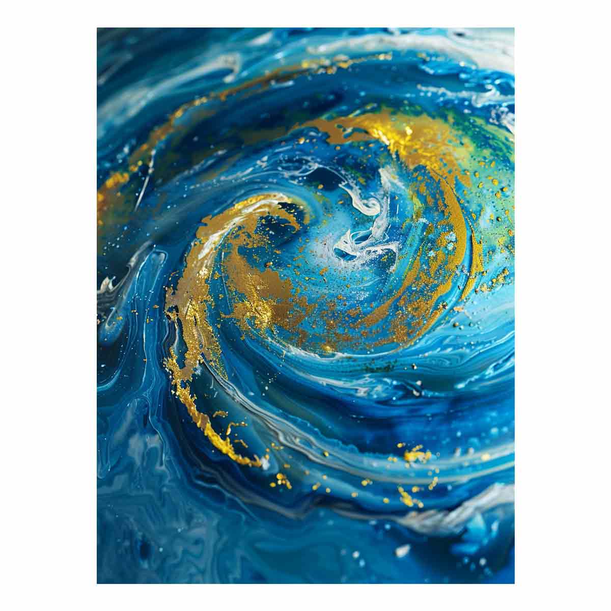 blue gold resin ocean abstract-canvas-print-sunm634