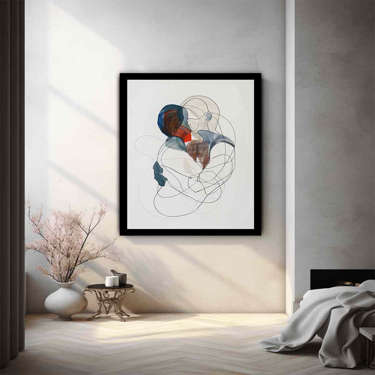 Tender Embrace Moment