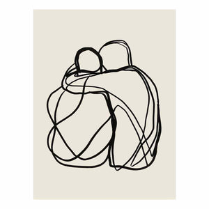 Embrace – Tender Figurative Scene