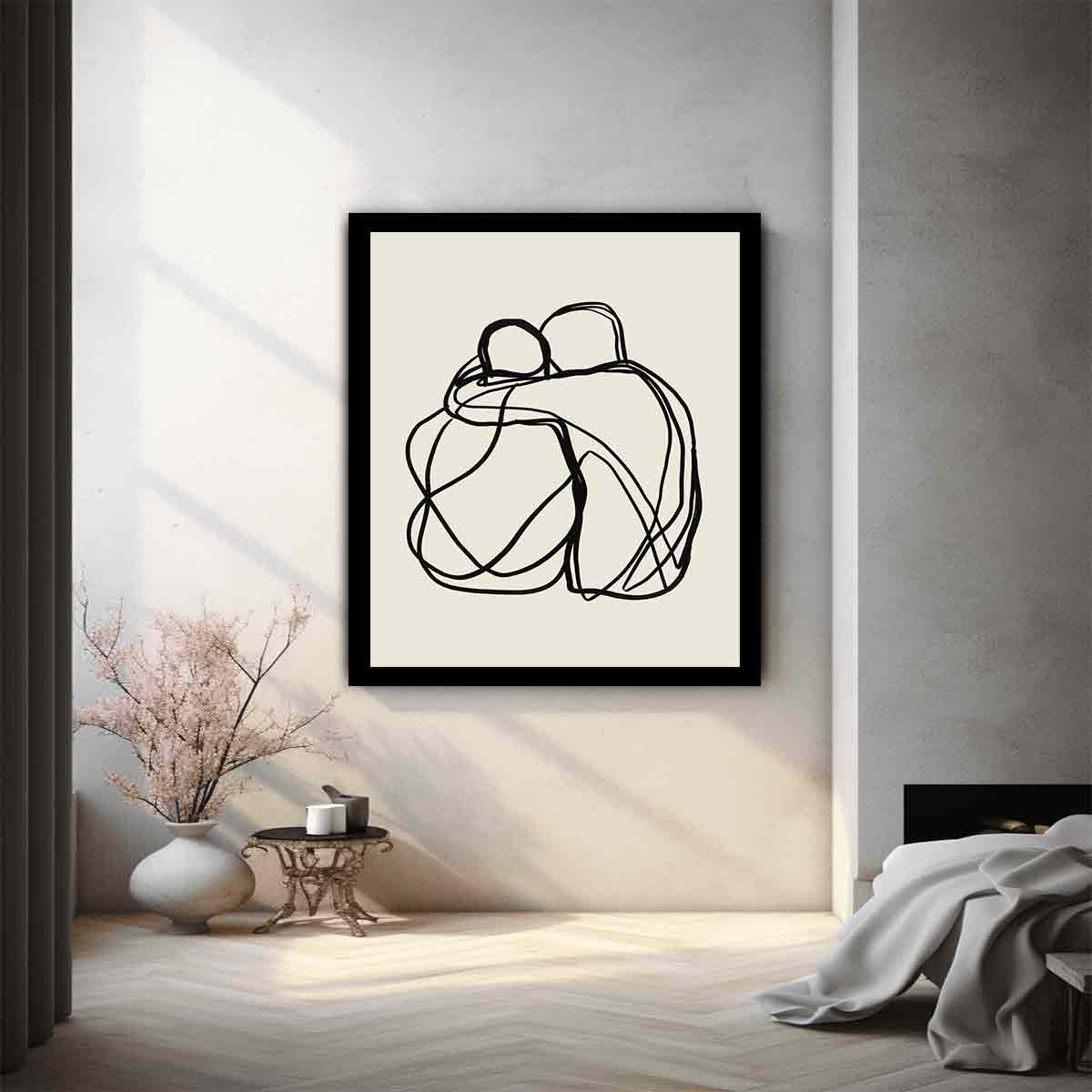Embrace – Tender Figurative Scene