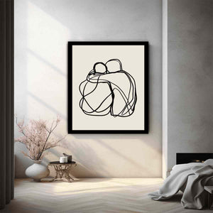 Embrace – Tender Figurative Scene