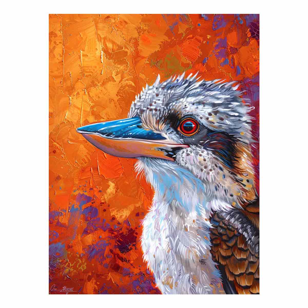 Australian Kookaburra Portrait
