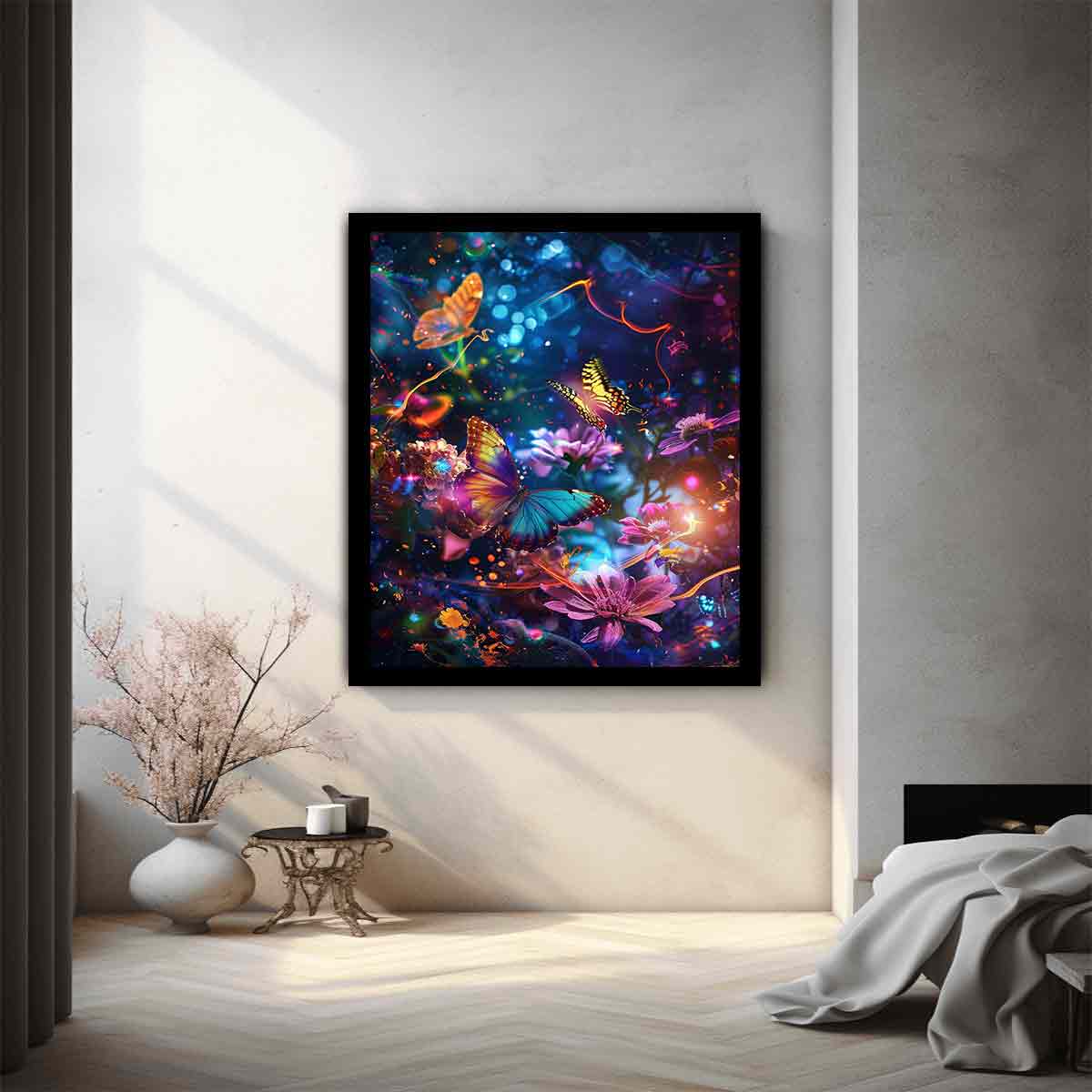 Cosmic Bloom Nebula Garden