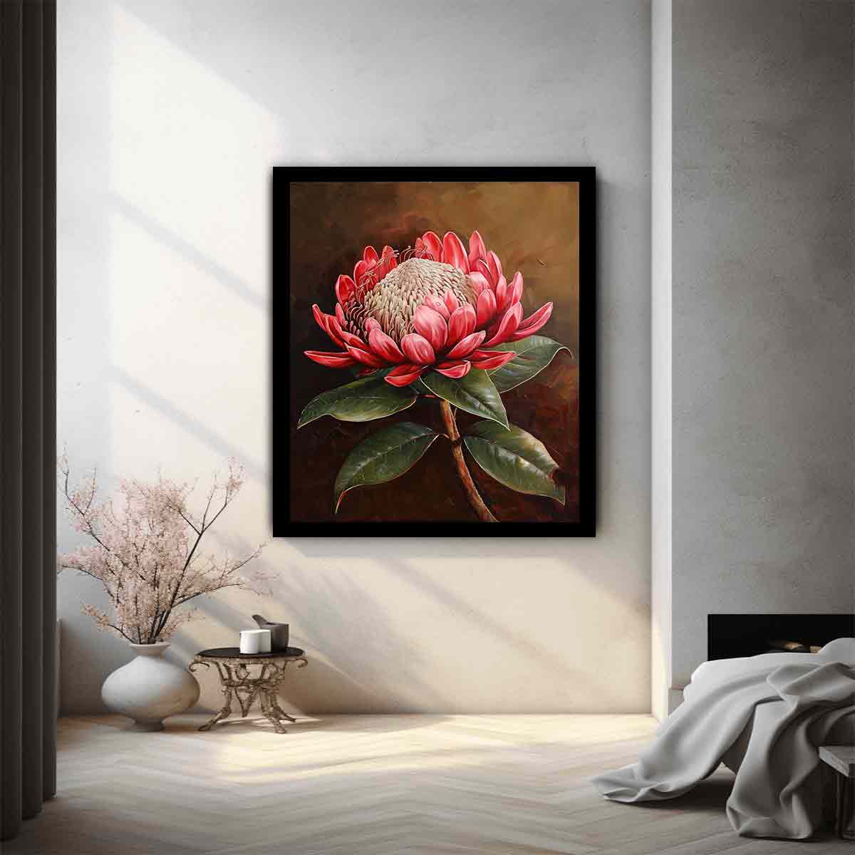 Australian Waratah Botanical Study