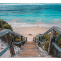 Scenic Beach Walkway Vista – Coastal Path Horizon Expression