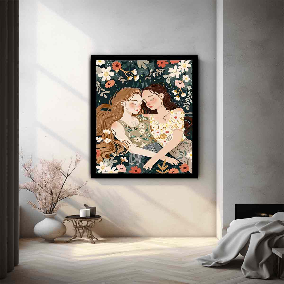 Timeless Friends Forever Expression – Heartfelt Companionship Scene