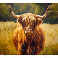 Highland Cattle Mist Landscape