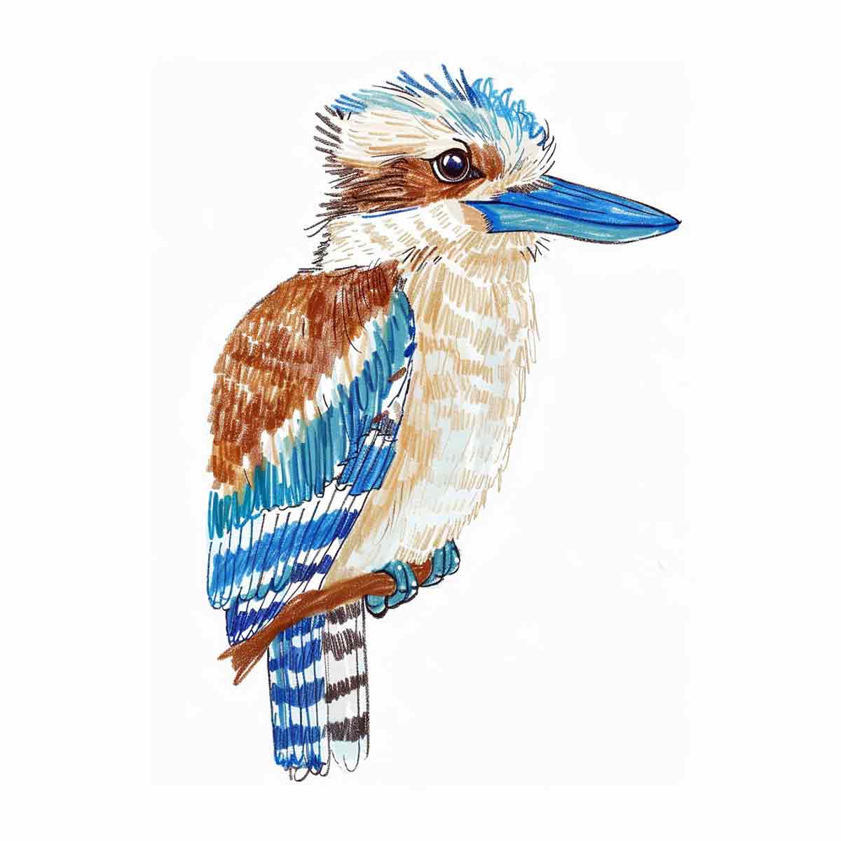 Cute Kookaburra Perch