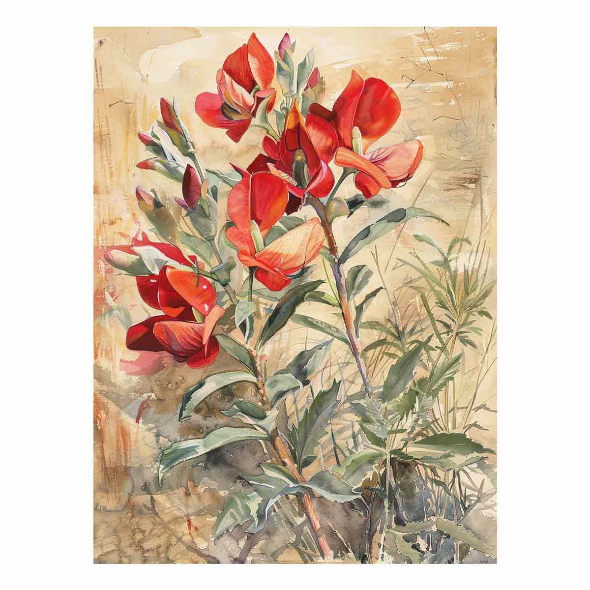 red-botanical-canvas-print-sunm834